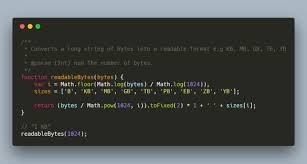 10000 terabytes = 10240000 gigabytes: Converting Bytes To Human Readable Values Kb Mb Gb Tb Pb Eb Zb Yb With Javascript Our Code World