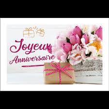 Carte d'anniversaire électronique, ✅ carte virtuelle et carte postale à imprimer et envoyer. Carte Message Avec Enveloppe Joyeux Anniversaire