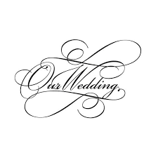 Script Wedding Invitation Wording Clip Art In Classic Black Etsy Invitation Clipart Script Wedding Invitations Free Wedding Invitations