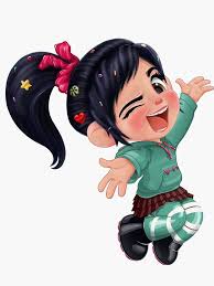 When Can I See You Again Wreck It Ralph Princess Vanellope Got This Glitchen Feeling Sticker By Artncoffeeshops Cute Disney Drawings Disney Princess Pictures Cute Disney Wallpaper