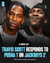 Travis Scott responds to Pusha T
