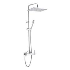 Colonne De Douche Avec Robinetterie Huber Quadro Galaxy Colonne De Douche Douche Amenager Petite Salle De Bain
