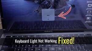 If you tap the f6 key, it will turn the keyboard light back on. Macbook Pro Keyboard Backlight Not Working Fixed Youtube