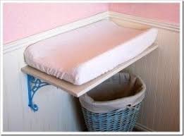 Diy Wall Mounted Changing Table Baby Changing Tables Baby Changing Table Small Space Nursery