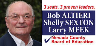 Vote Altieri-Meek-Sexton for Nevada County Board of Education (@VoteNCBOE)  • Facebook