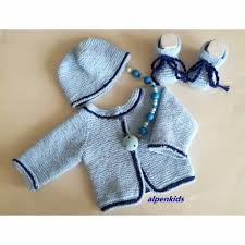 Babygarnitur 4 Tlg Babyjacke Babyschuhe Babymutze Schnullerkette Grosse 62 68 Hellblau Geburt Taufe Geschenk Baby Jacke Babymutze Babyschuhe