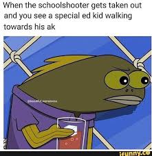 Please note, if you wish to add an example here, please explain why it's an example. Yet Another Spongebob Special Ed Meme Comedycemetery
