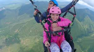 SQUIRTING while PARAGLIDING in 2200 m above the sea ( 7000 feet ) watch  online