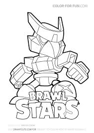 Learn the stats, play tips and damage values for crow from brawl stars! Coloriage Brawl Stars Corbac