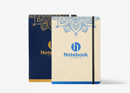 Notebook free mockup set to showcase your stationery design in a photorealistic style. Free Psd Journal Notebook Mockup Freemockup