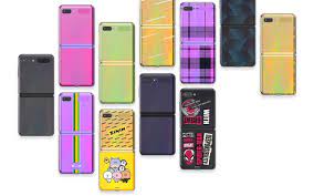 Samsung has announced new colors for two of its phones, including a mystic red color for the galaxy note 20 5g and mystic white for the galaxy z flip 5g. Galaxy Z Flip Custom Skin Service Launched In South Korea Slashgear