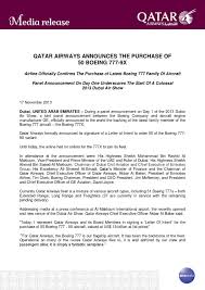 Maybe you would like to learn more about one of these? Qatar Airways Announces The Purchase Of 50 Boeing 777 9x By Qatar Airways Issuu