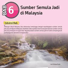 Geografi kssm tingkatan 3 (bab 6: Bab 6 T3 Sumber Semula Jadi Di Malaysia Quiz Quizizz