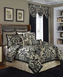 Black And Gold California King Comforter Set Croscill Napoleon Slate Blue West Coast California King Comforter Set 500 Croscill Comforter Sets Bedding Sets Bedroom Decor
