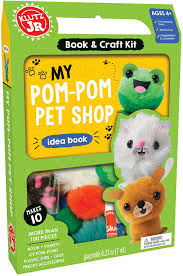 Craft a fuzzy chihuahua, pug, poodle, and many other breeds. Amazon Com Klutz My Pom Pom Pet Shop Craft Kit Klutz Toys Games