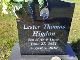 Lester Thomas Higdon (1931-2010)