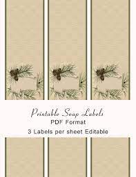 If you are an arts and crafts person who loves making handmade soaps check out these editable free soap labels printables that we've created for you. Printable Soap Labels Soap Labels Soap Labels Template Labels Printables Free Templates