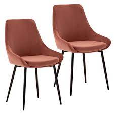 Ella side chair in mocha leather. Pin On 782 Dining