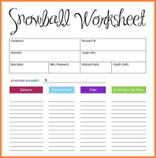 Debt Spreadsheet Template Free Spreadsheet Debt Snowball