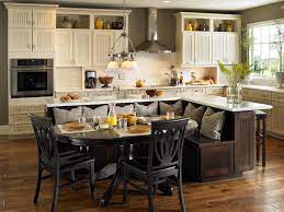 Kitchen islands that wrap a seating area. Five Kitchen Island With Seating Design Ideas On A Budget
