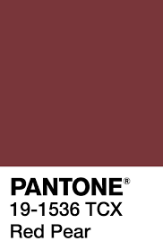 pantone ranks leading 10 fall colors for a pre fashion week forecast red pear pms 2133 c