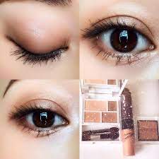 1 059 likes 19 comments a k i n a lucky02181014 on instagram eyemake 大好きなexcelのシャイニーシャドウ ブロンズゴールドとヌードピンクは持ってて新たにシルバーホ 河北メイク オルチャンメイク クリームアイシャドウ