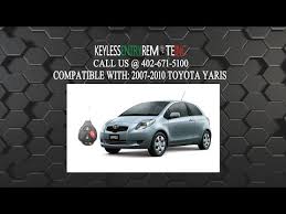 The battery can then be pulled out and a new. How To Change A 2007 2013 Toyota Yaris Key Fob Remote Battery Fcc Id Mozb41tg Key Fob Programming Instructions Key Fob Yaris Honda Pilot