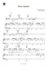 Je lui dédie mes sourires et même tous mes éclats de voix elle me donne sans me le dire la violence de son regard et voilà, tout simplement oh, je l'aime. Veronique Sanson Partitions Musicales A Imprimer Mondial De La Partition Numerique