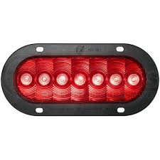 Fox tail lights is your source for reliable and competitively priced lighting solutions for off road. 823kr 7 By Peterson Lighting 820r 7 823r 7 Lumenx Oval Led Stop Turn And Tail Light Amp Red Flange Mount Kit