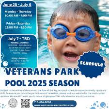 Cannonball! 💦 The West Seneca Veterans Park Pool Summer 2025 information  has officially dropped! Plan your summer swims now