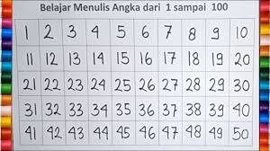 If the six numbers on a ticket match the numbers drawn by the lottery, the ticket holder is a jackpot winner—regardless of the order of the numbers. Belajar Menulis Angka Dari 1 Sampai 100 Untuk Anak Tk Dan Paud Youtube