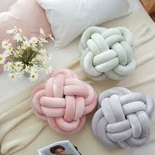 Soft Large Velvet Knot Pillow Cushion Home Decor Pillow Cushion Cloud Pill Soft Large Velvet Knot Pillow Cus In 2020 Knot Pillow Cushions On Sofa Diy Pillows