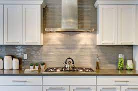 However, if the height of the ba Full Height Mosaic Glass Tile Backsplash Kitchen Inspirations Kitchen Design Gallery Glass Tile Backsplash