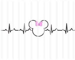 Download Disney Minnie Heartbeat Svg Cricut Design Space Diy Vinyl Minnie Mouse Decal Mickey Mouse Tattoos Mickey And Minnie Tattoos Disney Tattoos