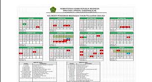 Kapan cuti bersama lebaran 2021? Unduh Kalender Pendidikan Madrasah Tahun Pelajaran 2020 2021 Info Kemenag
