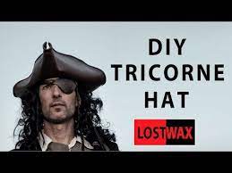 How To Make A Tricorn Pirate Hat From Foam Diy Jack Sparrow Youtube Pirate Hats Diy Jack Jack Sparrow