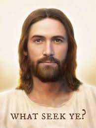 What Seek Ye Jesus Christ John 1 38 Meridian Magazine Ldsmag Com Jesus Painting Jesus Christ Borup