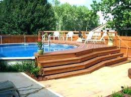 20 Luxurious Above Ground Pool Designs Oval Pool Swimming Pools Backyard Above Ground Pool Decks
