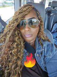 Crown of Gloree professional braiders are amazing. I gave the black a  chance, but blondes have more fun. Thank you, Priscilla. I love my hair!  Crown Of Gloree Text me directly to