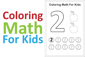 By the end of the year, they should recognize, order, and count items up related: Coloring Math For Kids Kindergarten 2 Graphic By Studioisamu Creative Fabrica