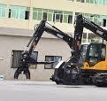 Escova de neve para escavadeira Hi Rail | Escavadeira ...