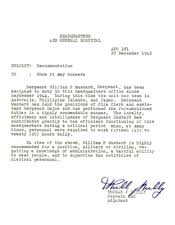 U S Army Letter Of Recommendation Examples