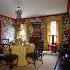 Get inspired with red, dining room ideas and photos for your home refresh or remodel. Hand Painted Chinoiserie Dining Rooms The Glam Pad