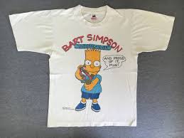 90 S Black Bart Simpson Shirt Your Place To Buy And Sell All Things Handmade Simpsons Shirt Original Tees Vintage Outfits