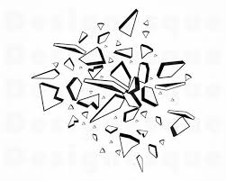 Shattered Glass 2 Svg Broken Glass Svg Shattered Glass Etsy In 2021 Broken Glass Art Shattered Glass Glass Art