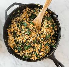 Mix until everything is blended. Chickpea And Couscous Stuffed Red Bell Peppers The Curious Chickpea