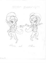 Shimmer And Shine Sketch By Dawntoduskblade On Deviantart You can print or color them online at. shimmer and shine sketch by