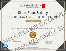 How to get texas food handlers certification. Food Safety Manager Certification