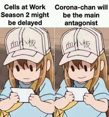 Who Is Excited For Cells At Work S2 In 2020 Anime Memes Funny Anime Funny Work Memes