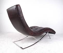 Rated 4.5 out of 5 stars. Modern Chaise Longue Chair In Brown Leather For Sale At 1stdibs